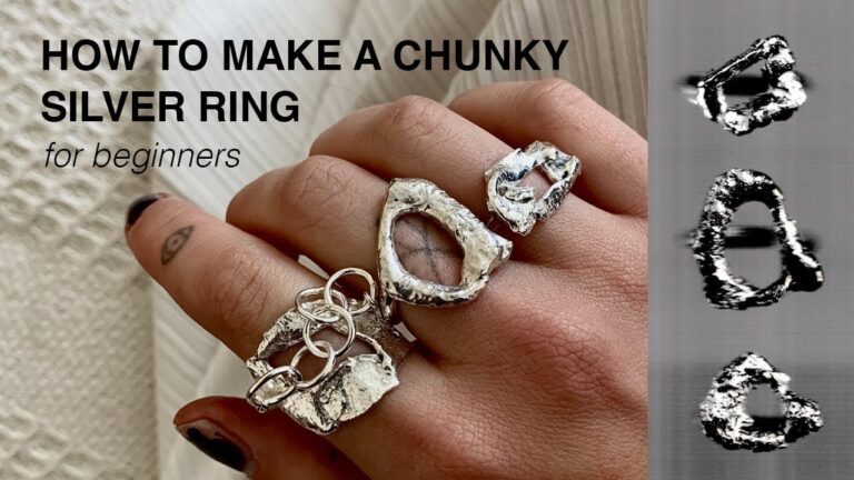 Textured Chunky Rings: A Stylish Statement Piece