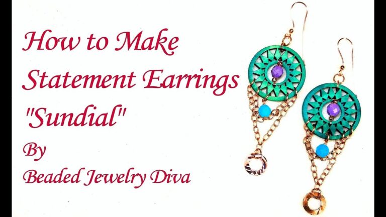 Handmade Earrings: Crafting a Bold Fashion Statement