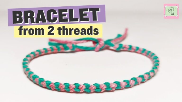 10 Unique Thread Bracelet Patterns to Try Today