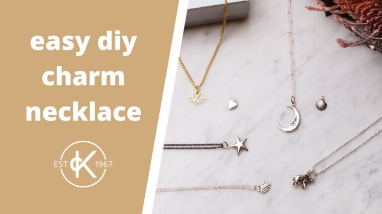 Charming Handmade Necklaces: The Perfect Touch with Handmade Charms