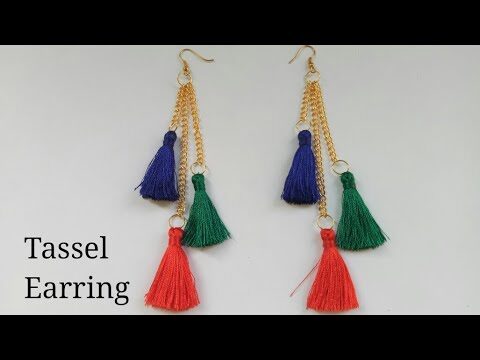 Vibrant Tassel Earrings: Add a Pop of Color to Your Look