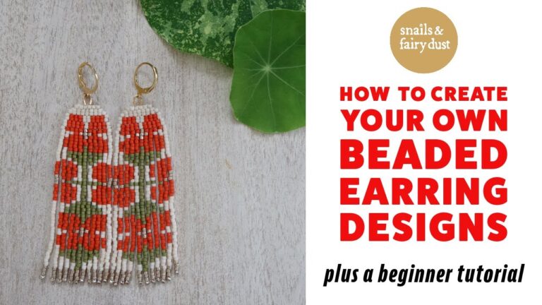 10 Unique Bead Earrings Designs for Stylish Accessories