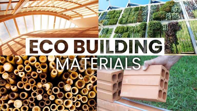 10 Eco-Friendly Materials for Sustainable Living