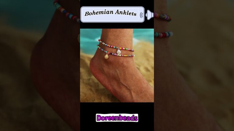 Chic Bohemian Anklets: A Must-Have for Women