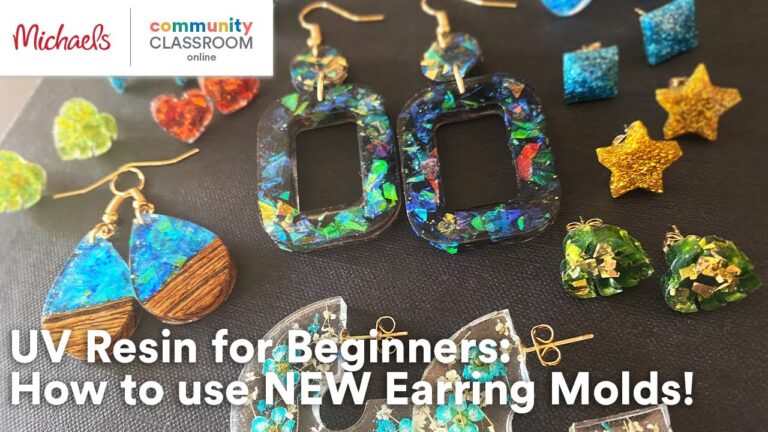 Crafting One-of-a-Kind Earrings: The Ultimate Guide to Using Unique Resin Molds