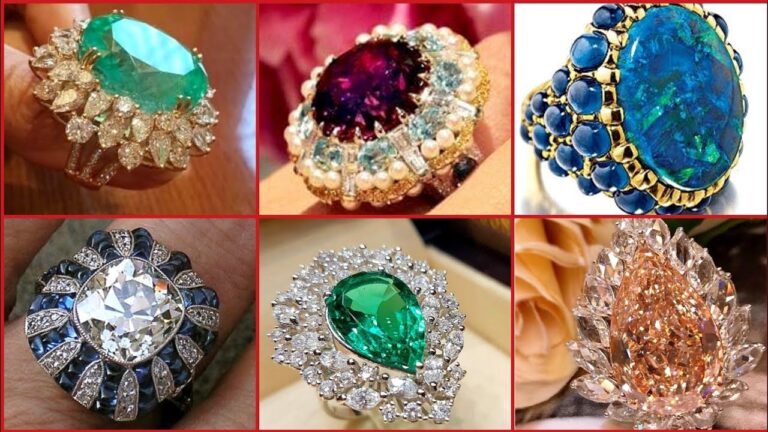 Earthy Gemstone Rings: A Stunning Collection