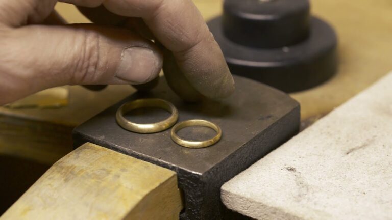 Masterful Artisan Wedding Ring Craftsmanship