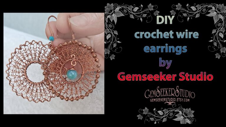 Unique Wire Crochet Earring Designs: Stand Out with Style