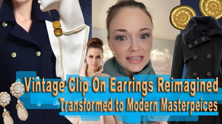 Timeless Charm: Elegant Vintage Earrings