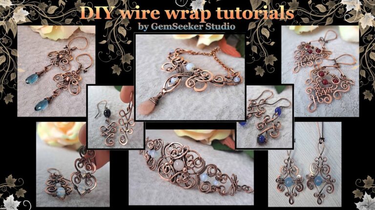 Crafting Exquisite Handmade Wire-Wrapped Jewelry