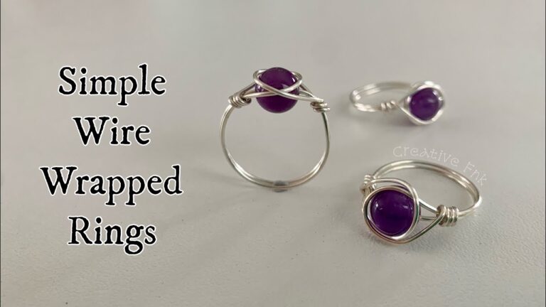 Mastering the Art of Wire-Wrapped Ring Crafting