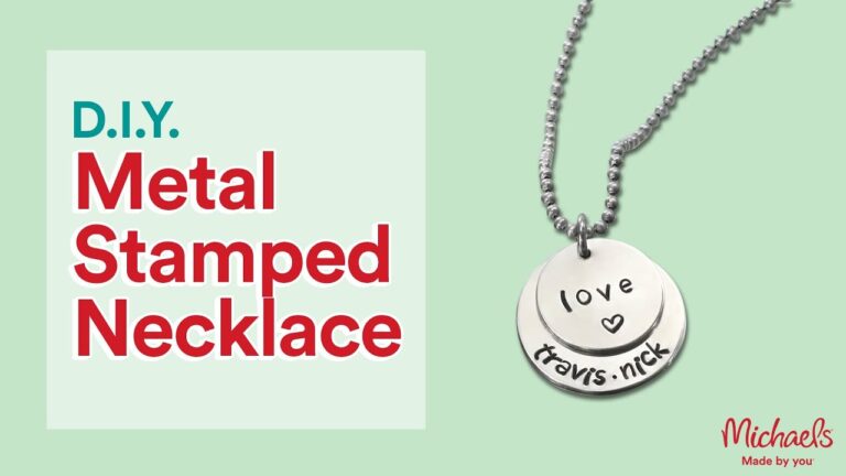 Choosing the Best Materials for Stamped Necklaces