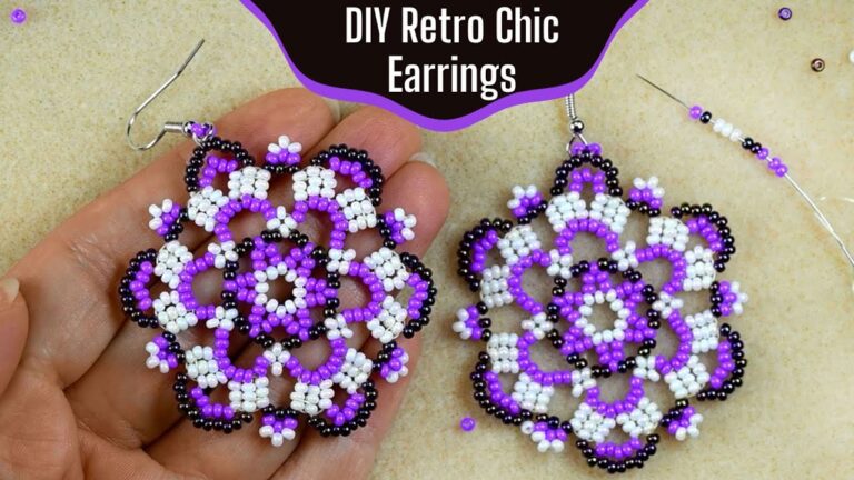 Timeless Elegance: Retro Chic Earrings