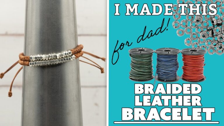 Exploring Unconventional Materials for Unique Leather Bracelets